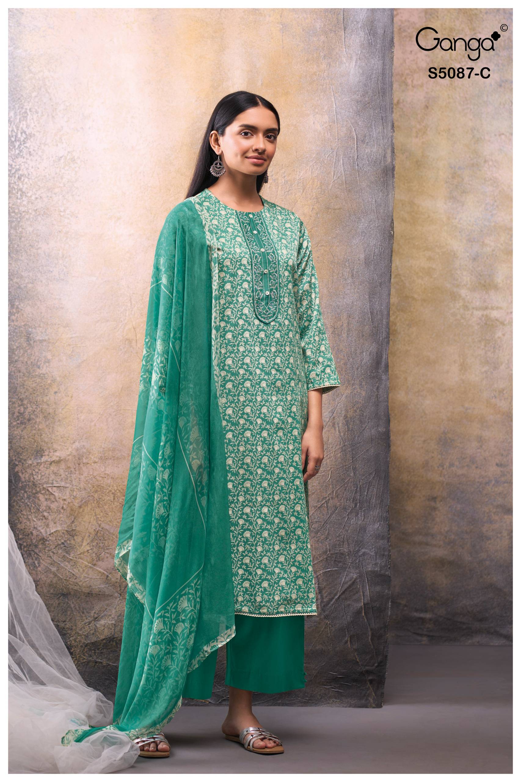 FAELYN 5087 Series By GANGAFASHION Stylish Beautiful Colourful COTTON SATIN Dresses At Wholesale Price